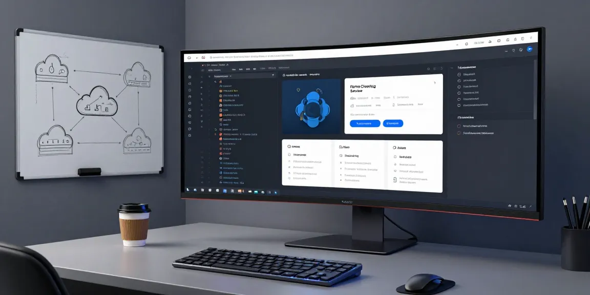 huis schoonmaak / thuis schoonmaakservice software met AI technologie en cloud oplossingen