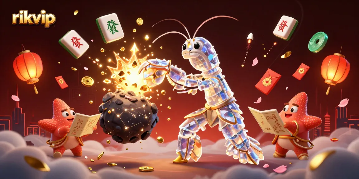 rikvip players winning coins in an exciting 3D galactic casino adventure